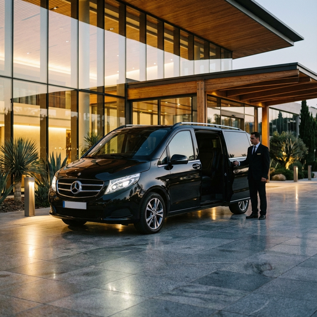 Schwarzer VIP Shuttle Van